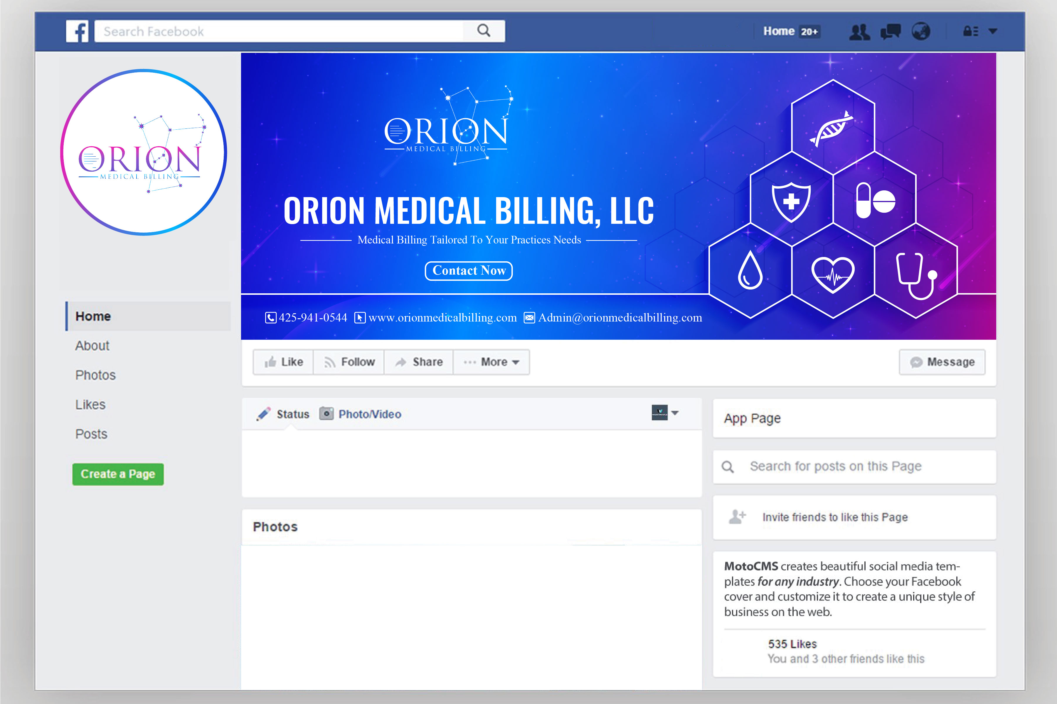 Facebook Design by artbitin for this project | Design #29878399