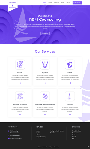 Web Design by pb for this project | Design: #29860473