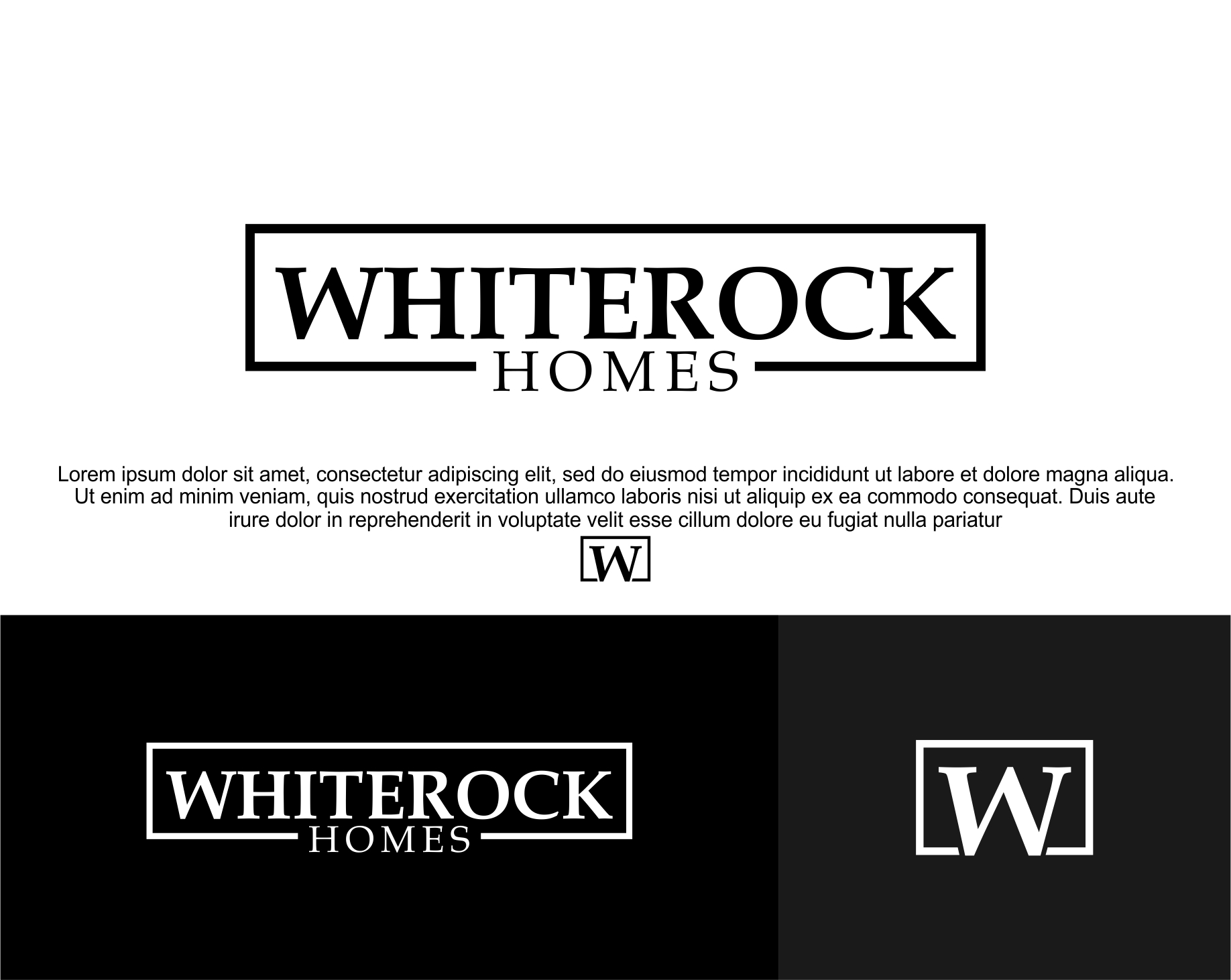 Logo Design by GI ART for Morrison Fine Homes | Design #29884111