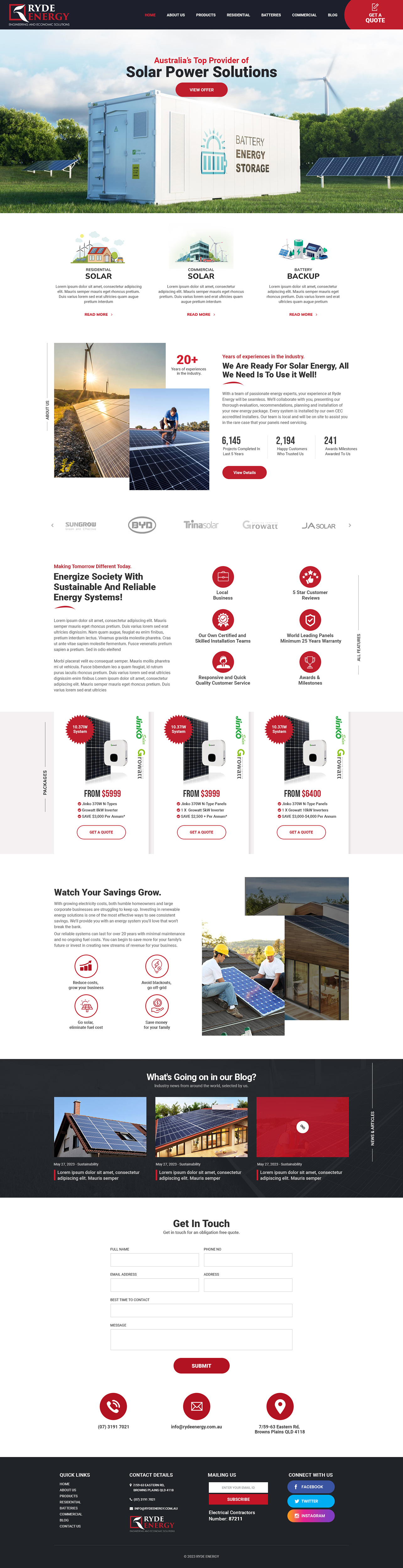 Diseño Web por Dream Logo Design para Ryde Energy | Diseño #29852894