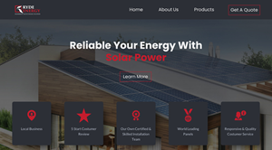 Diseño Web por Awang_ para Ryde Energy | Diseño: #29889995