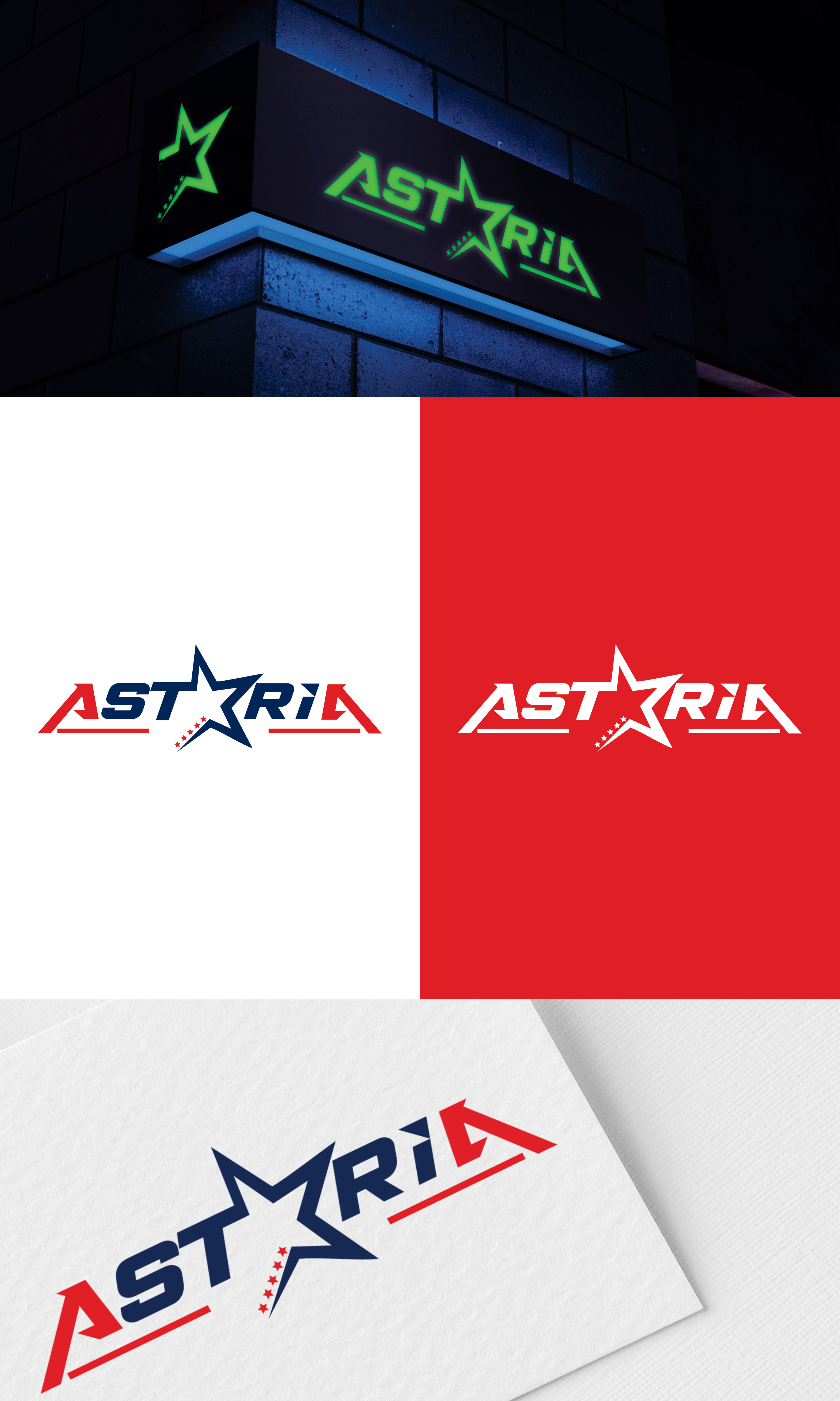 Logo Design by 4AD for Asteria | Design #29853176