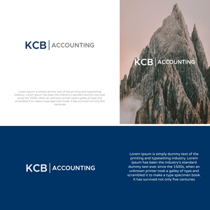 Diseño de Logo por SigmaStudio para KCB Accounting | Diseño: #29857796