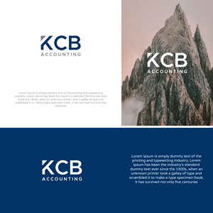 Diseño de Logo por SigmaStudio para KCB Accounting | Diseño: #29857797