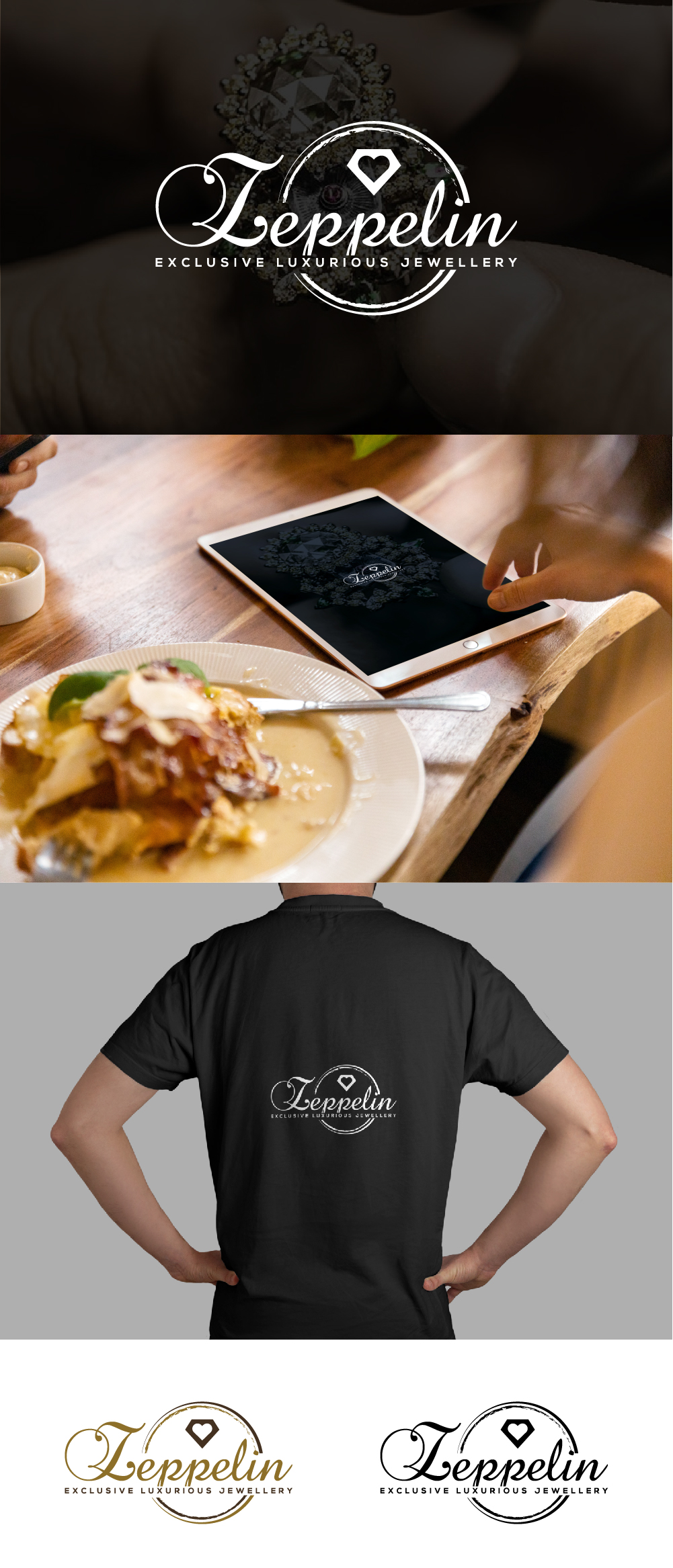 Logo Design by AlphabetZero.co.uk for Metales Preciosos Montrey S.L / CIF: B31623598 | Design #29975471