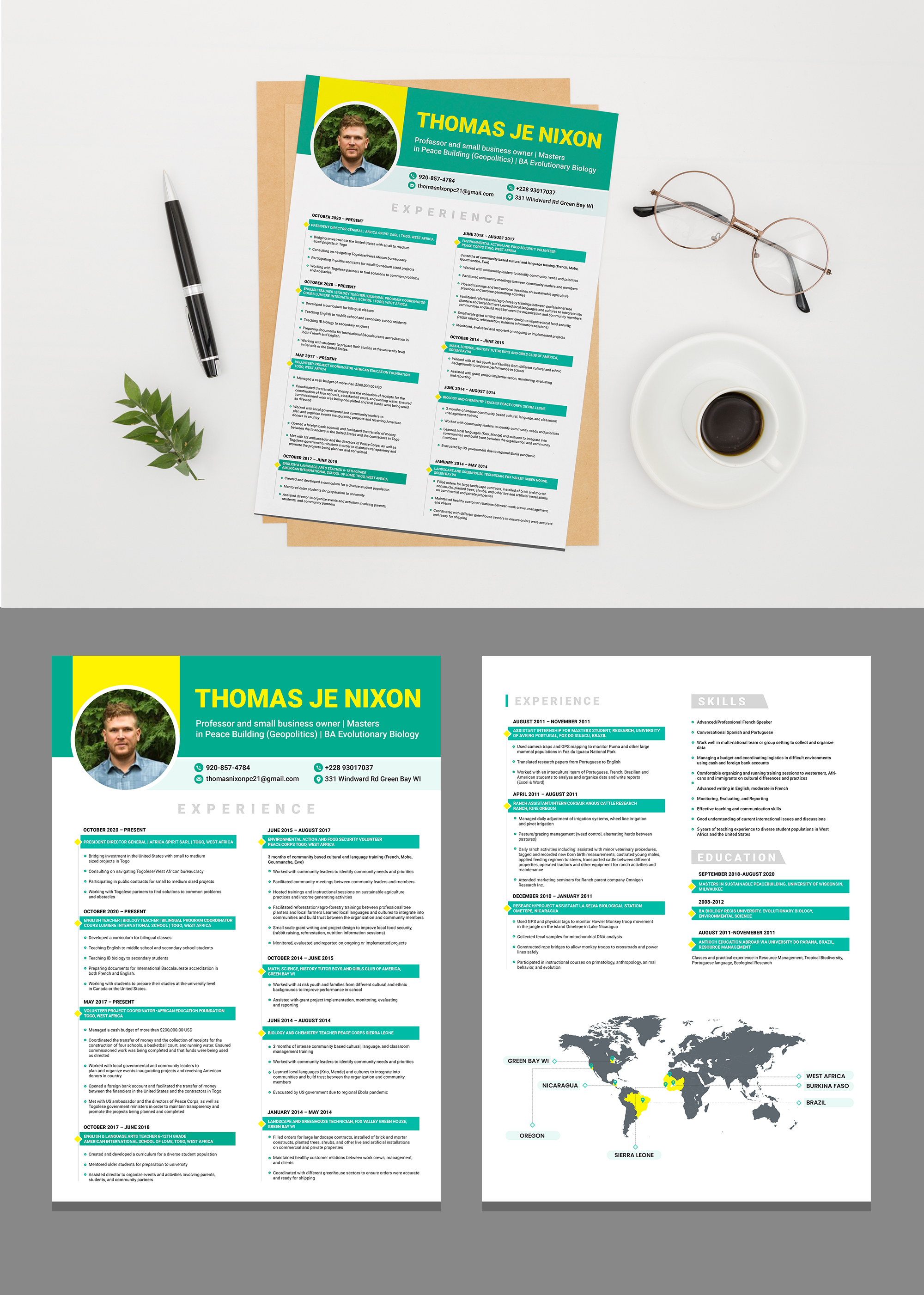 Resume Design by debdesign for African Spirit | Design #29865340