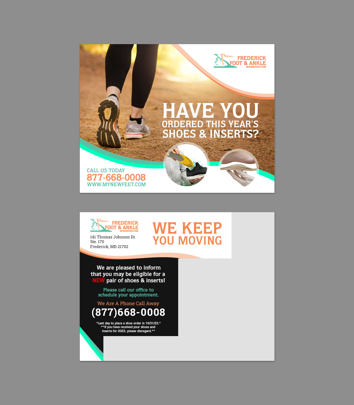 Design de Papeterie par Sun Moon Graphic Designer pour Frederick Foot & Ankle | Design #29894629