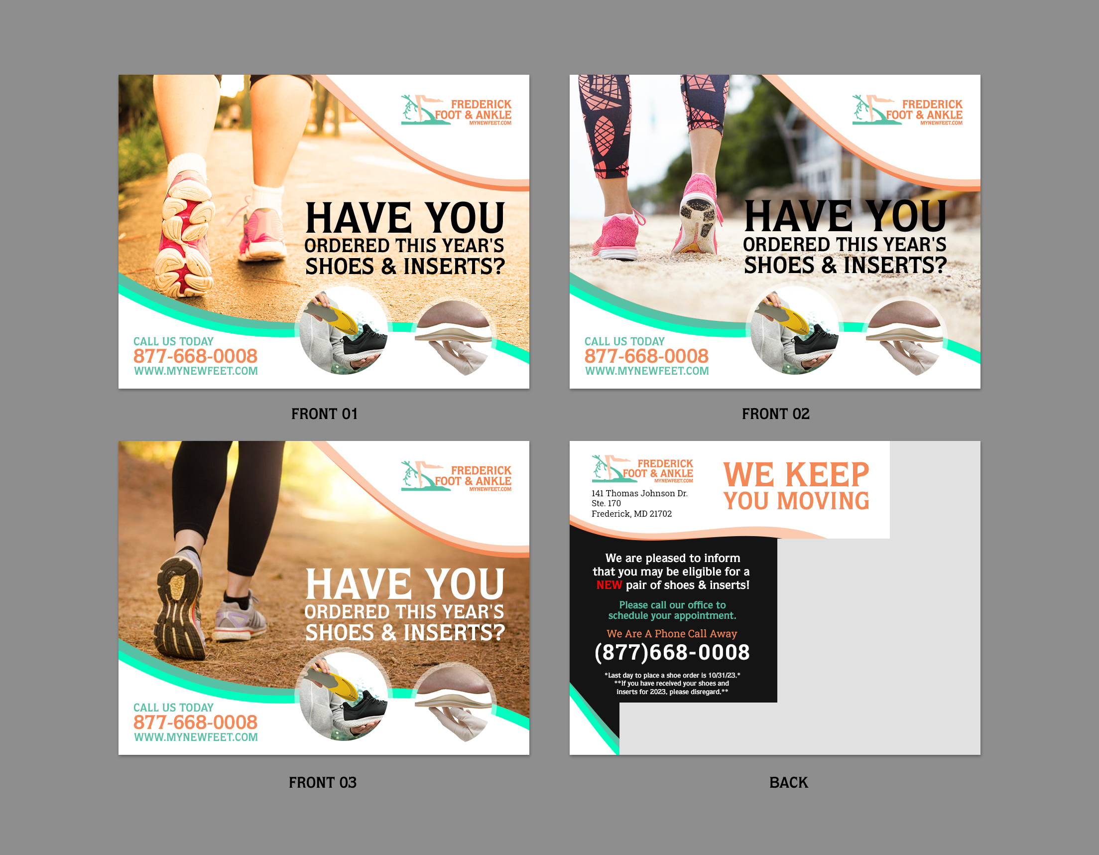 Design de Papeterie par Sun Moon Graphic Designer pour Frederick Foot & Ankle | Design #29908383