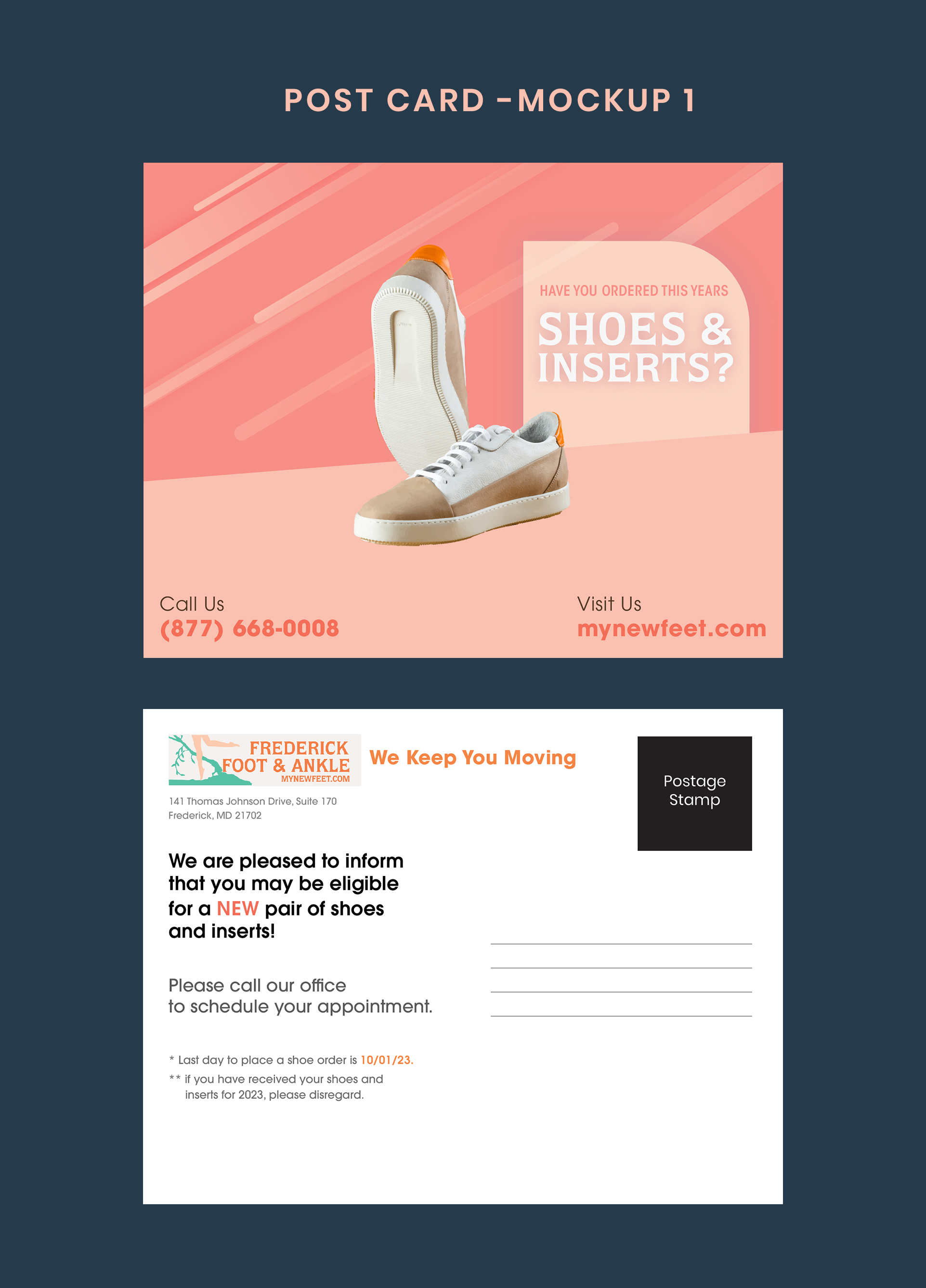 Stationery Design by Expert Designer for Frederick Foot & Ankle | Design #29857354