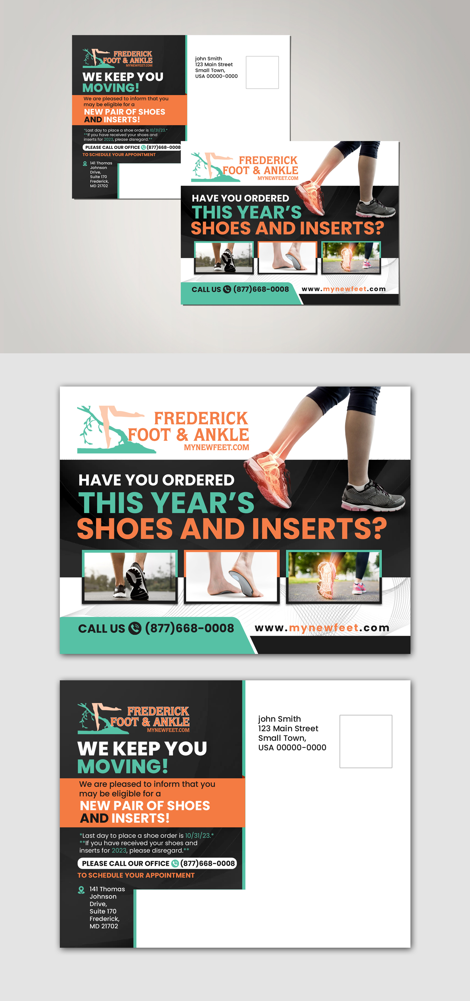 Stationery Design by debdesign for Frederick Foot & Ankle | Design #29857380