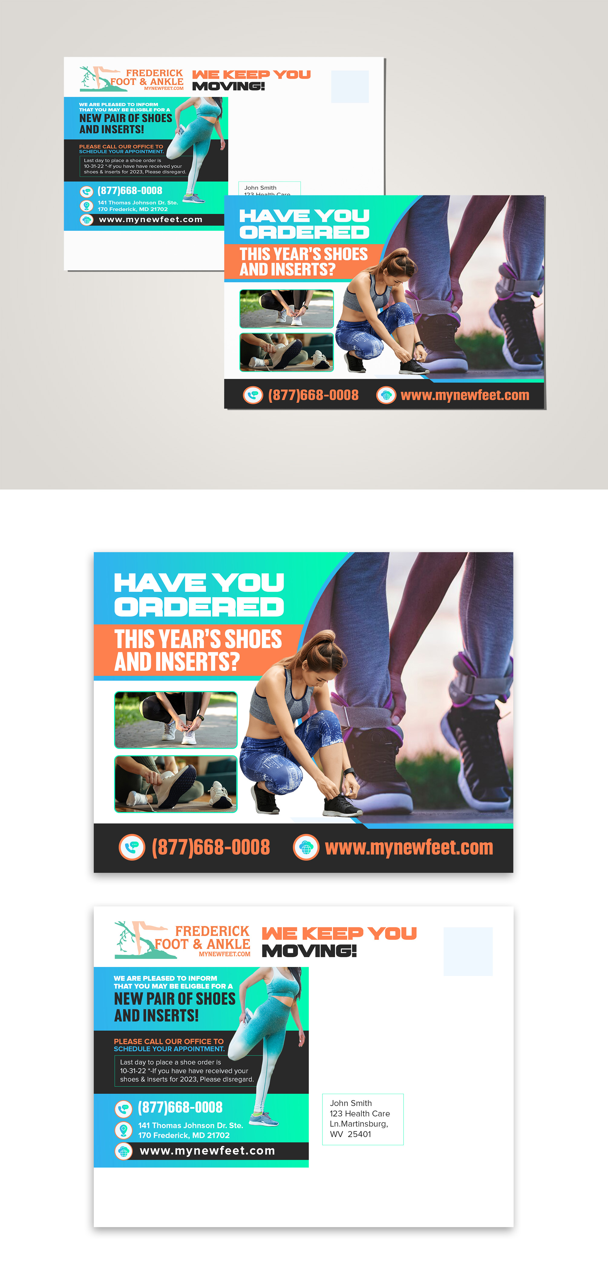 Design de Papeterie par debdesign pour Frederick Foot & Ankle | Design #29857777