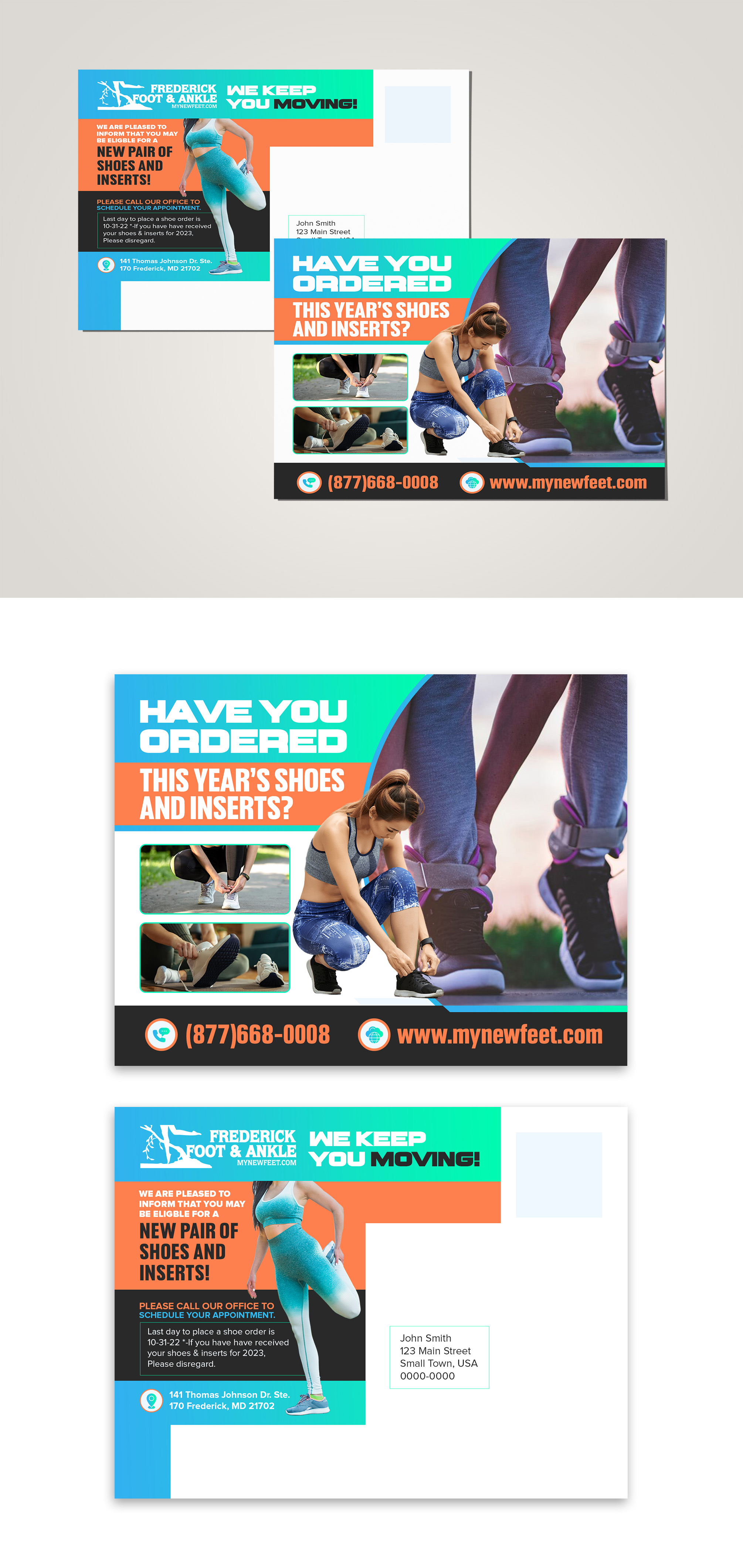 Stationery Design by debdesign for Frederick Foot & Ankle | Design #29857778