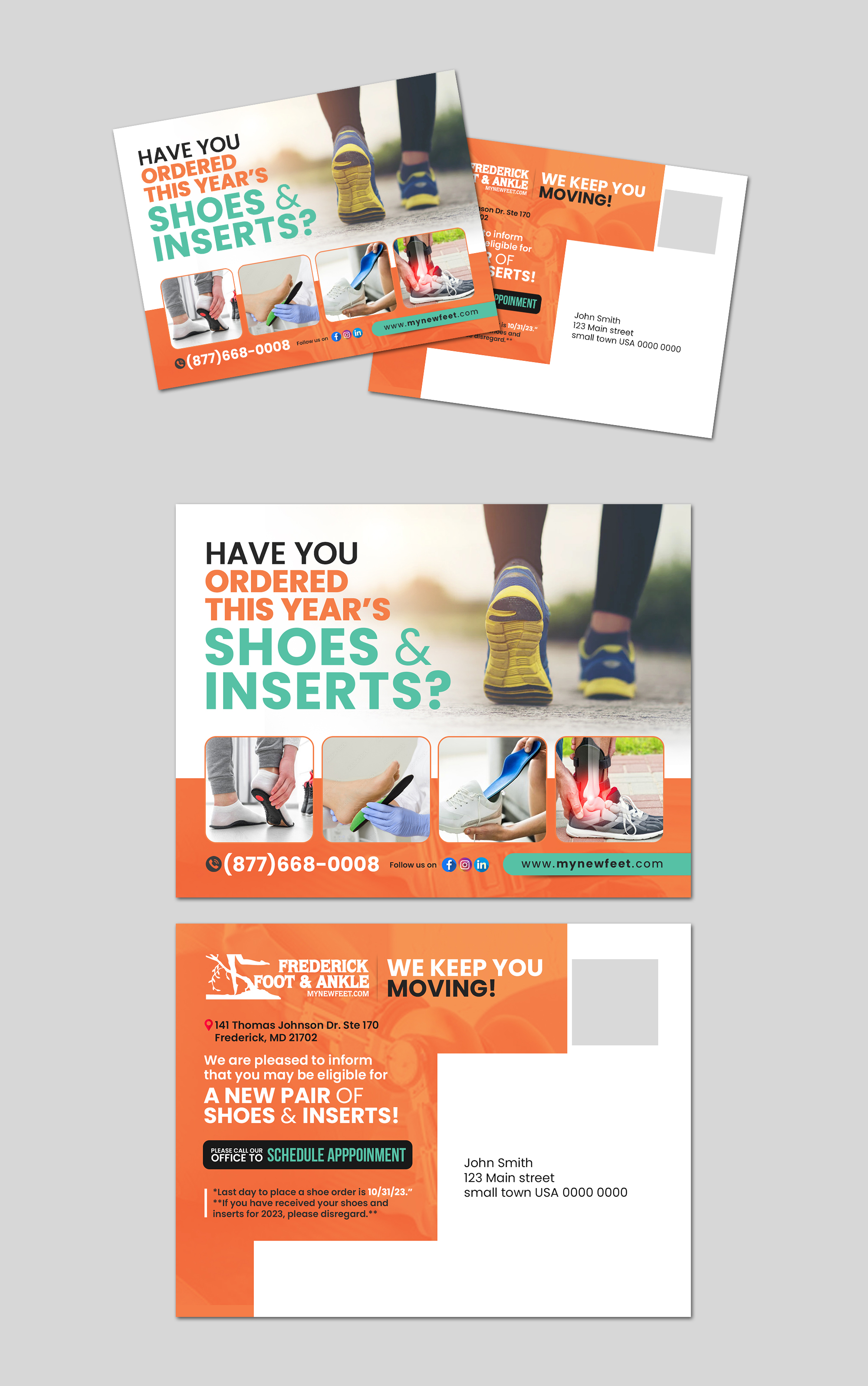 Stationery Design by debdesign for Frederick Foot & Ankle | Design #29858004