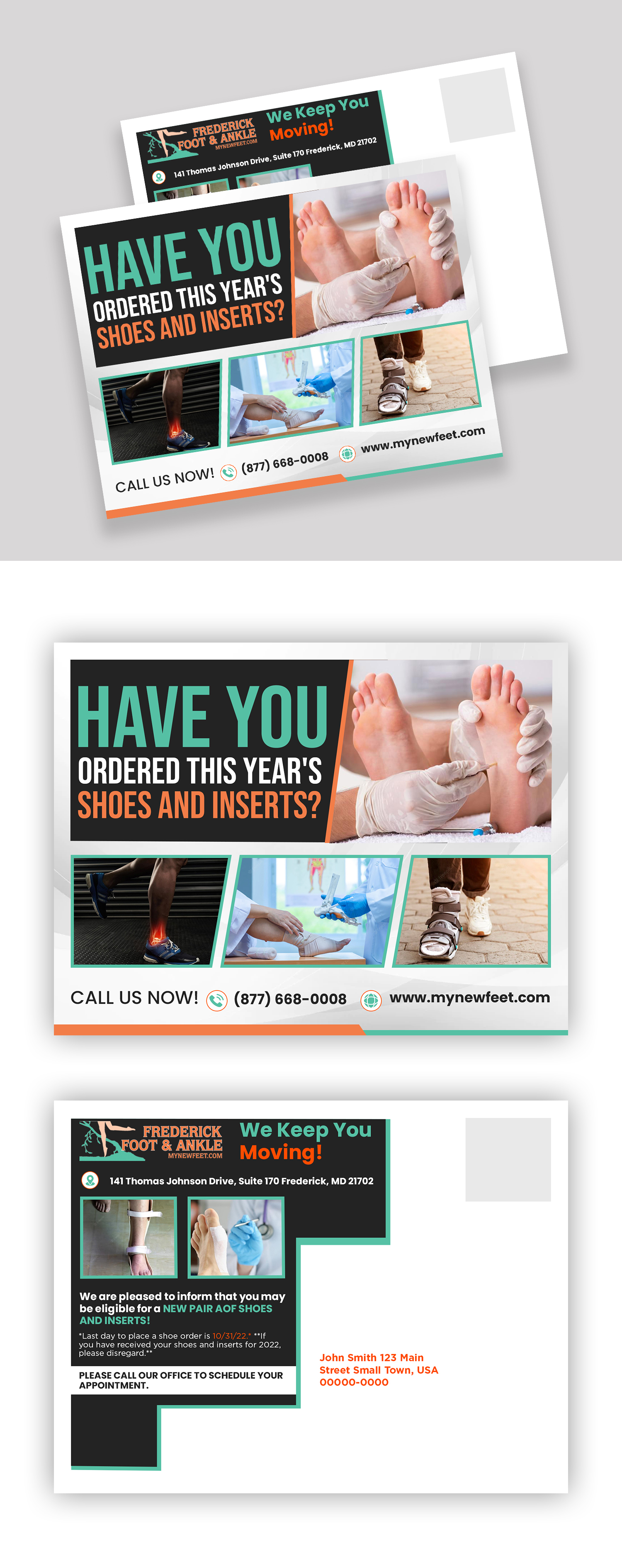 Stationery Design by debdesign for Frederick Foot & Ankle | Design #29858202