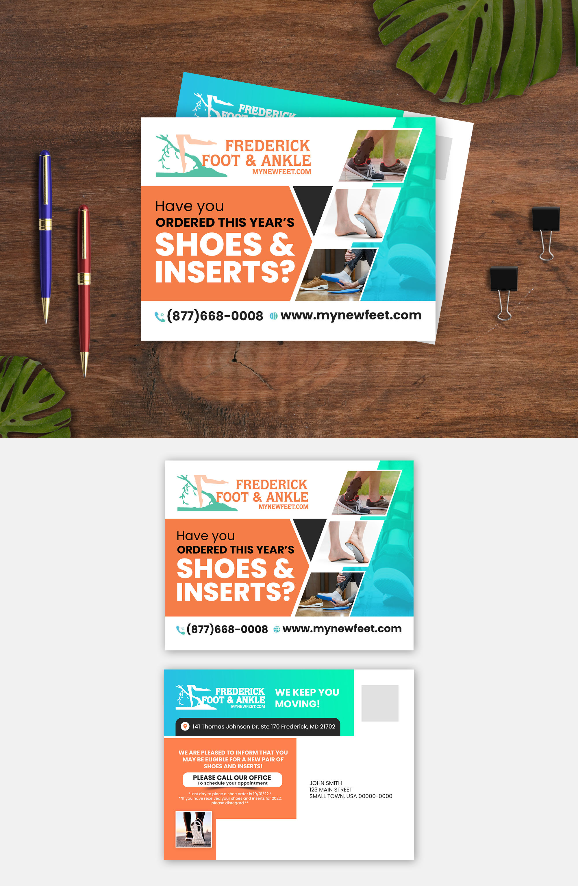 Stationery Design by debdesign for Frederick Foot & Ankle | Design #29858350