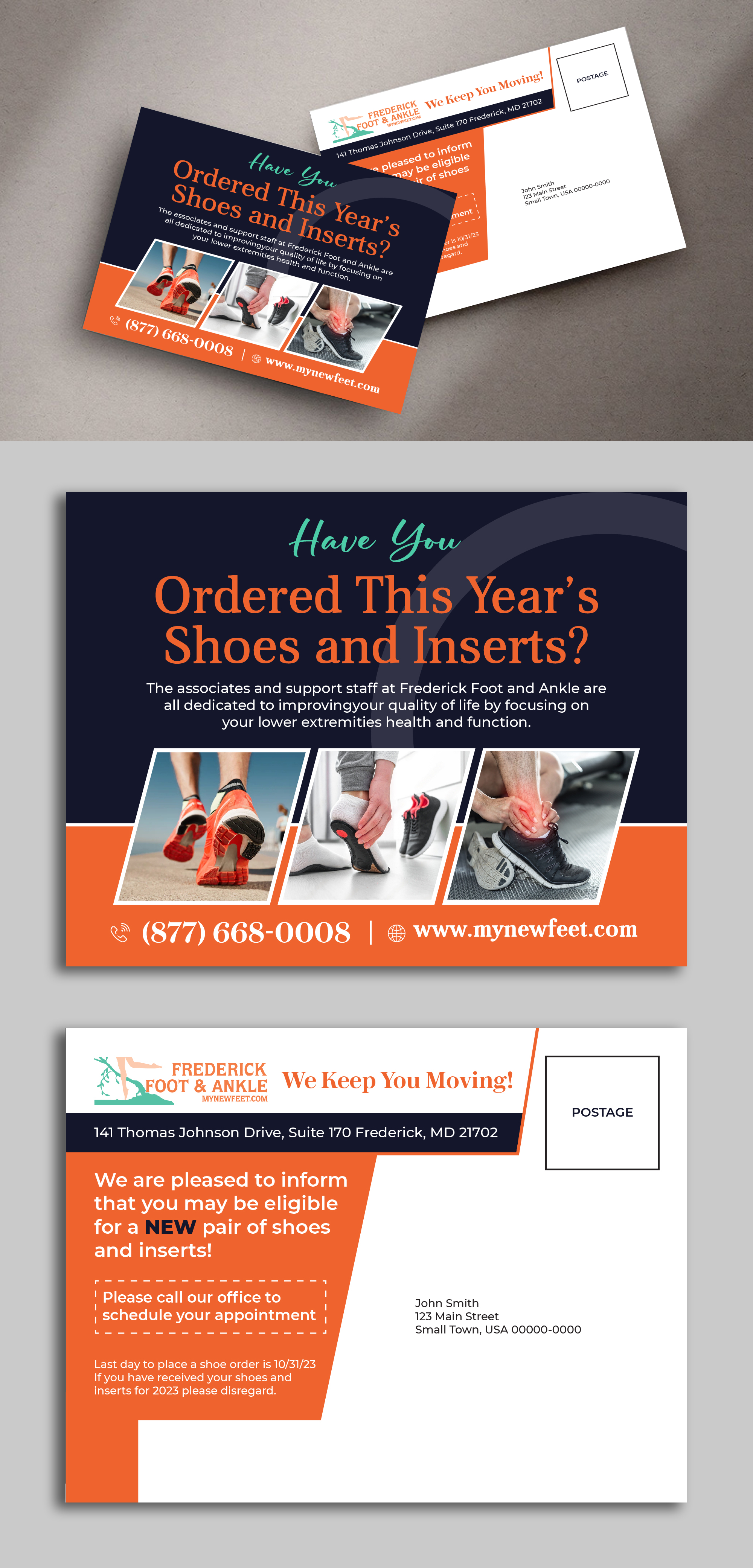 Design de Papeterie par ecorokerz pour Frederick Foot & Ankle | Design #29858644