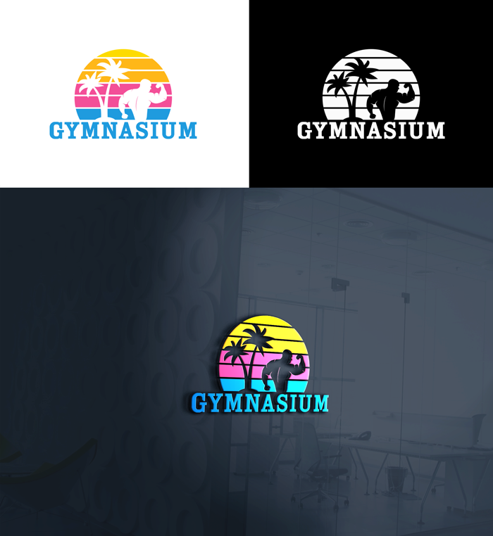 Logo Design by RA-bica for Gymnasium | Design #29885877