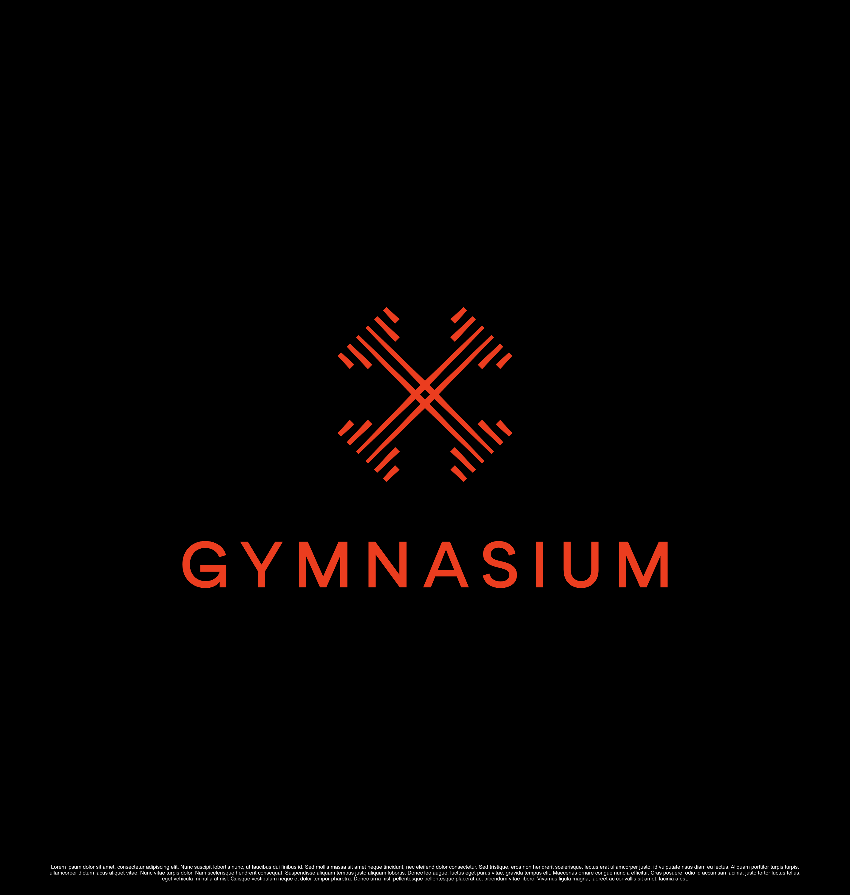 Logo Design by saesean for Gymnasium | Design #29868741