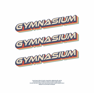 Logo Design by DesignFirst for Gymnasium | Design: #29857438