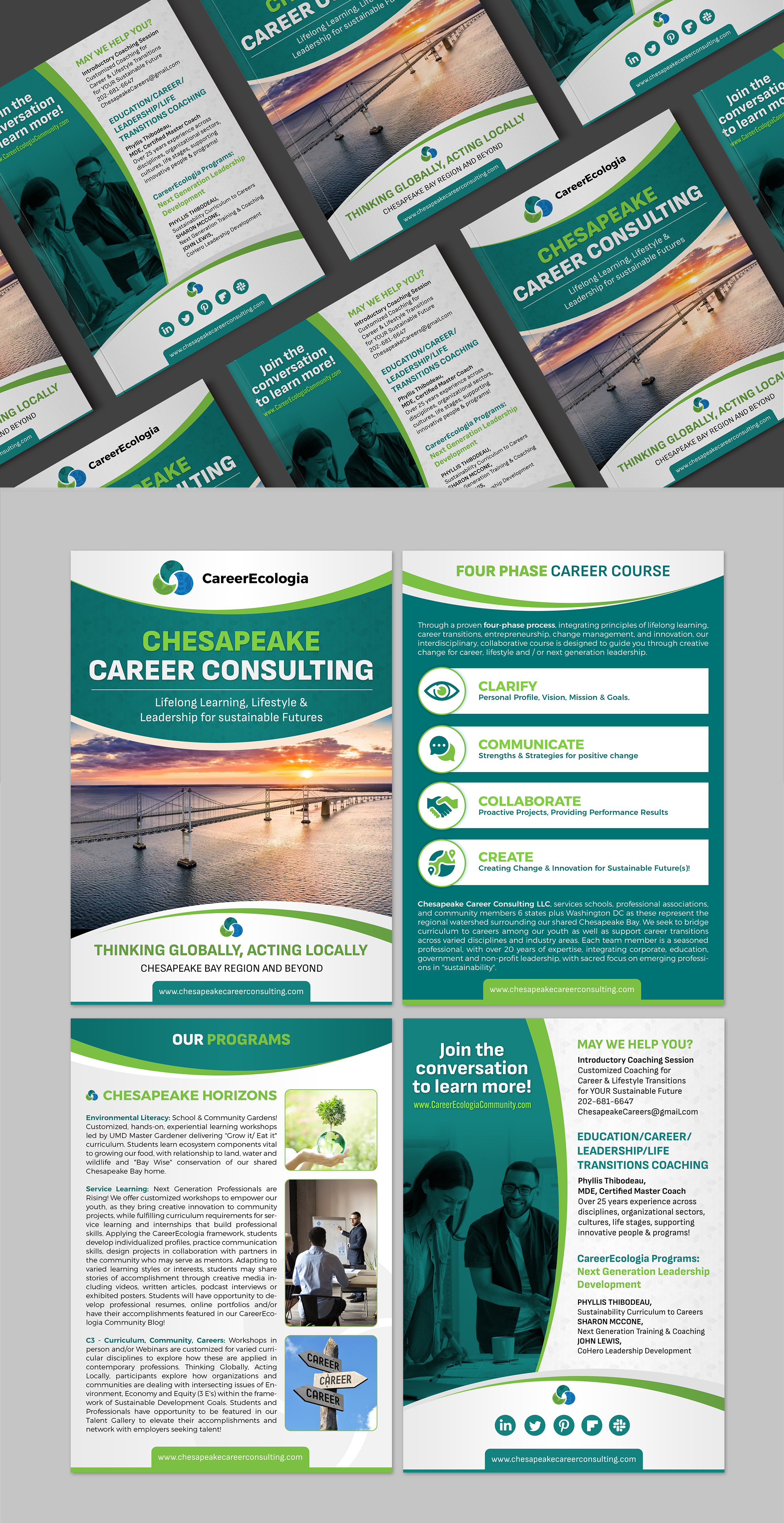 Graphic Design by SAI DESIGNS for Chesapeake Career Consulting, LLC  | Design #29886294