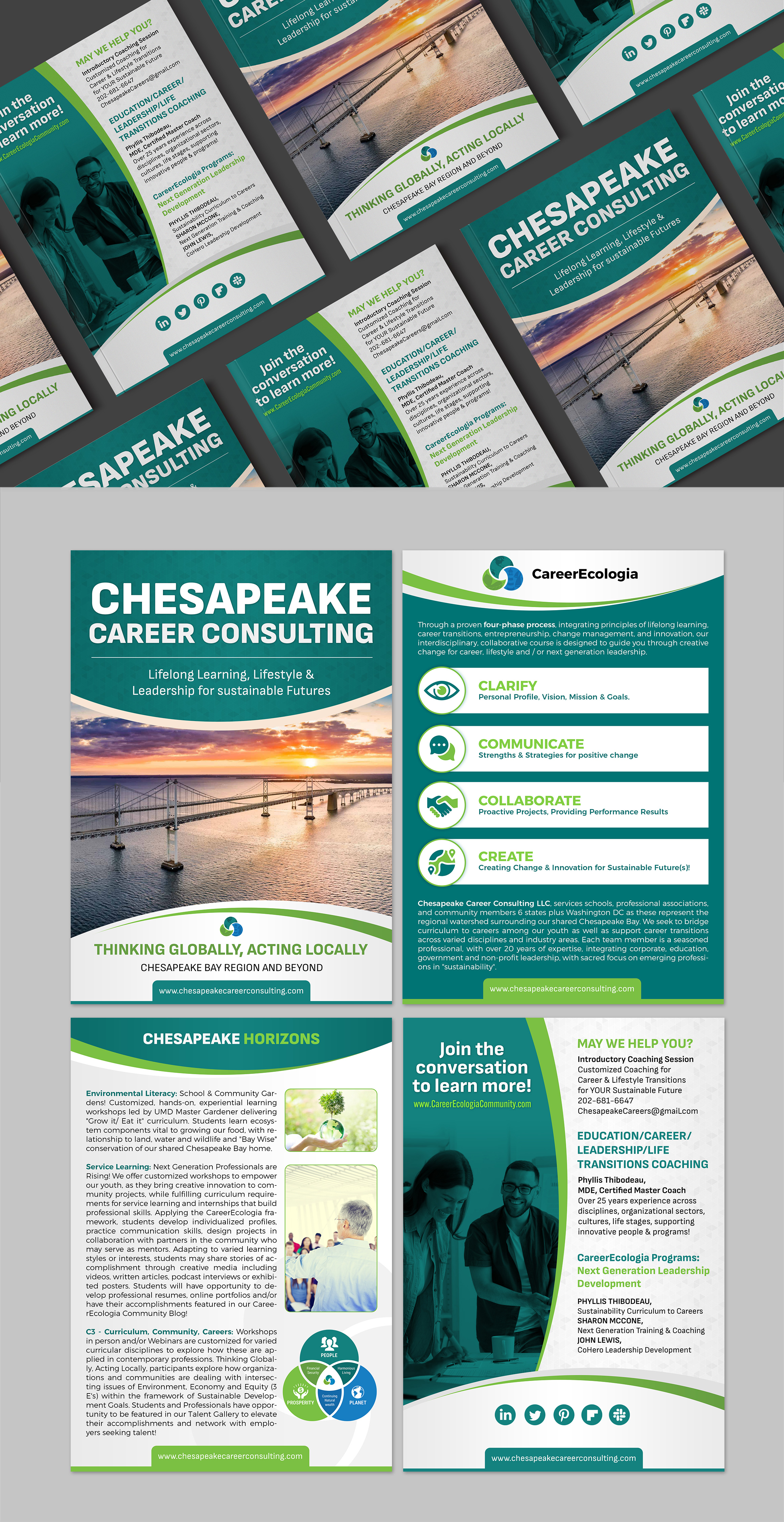 Graphic Design by SAI DESIGNS for Chesapeake Career Consulting, LLC  | Design #29891173