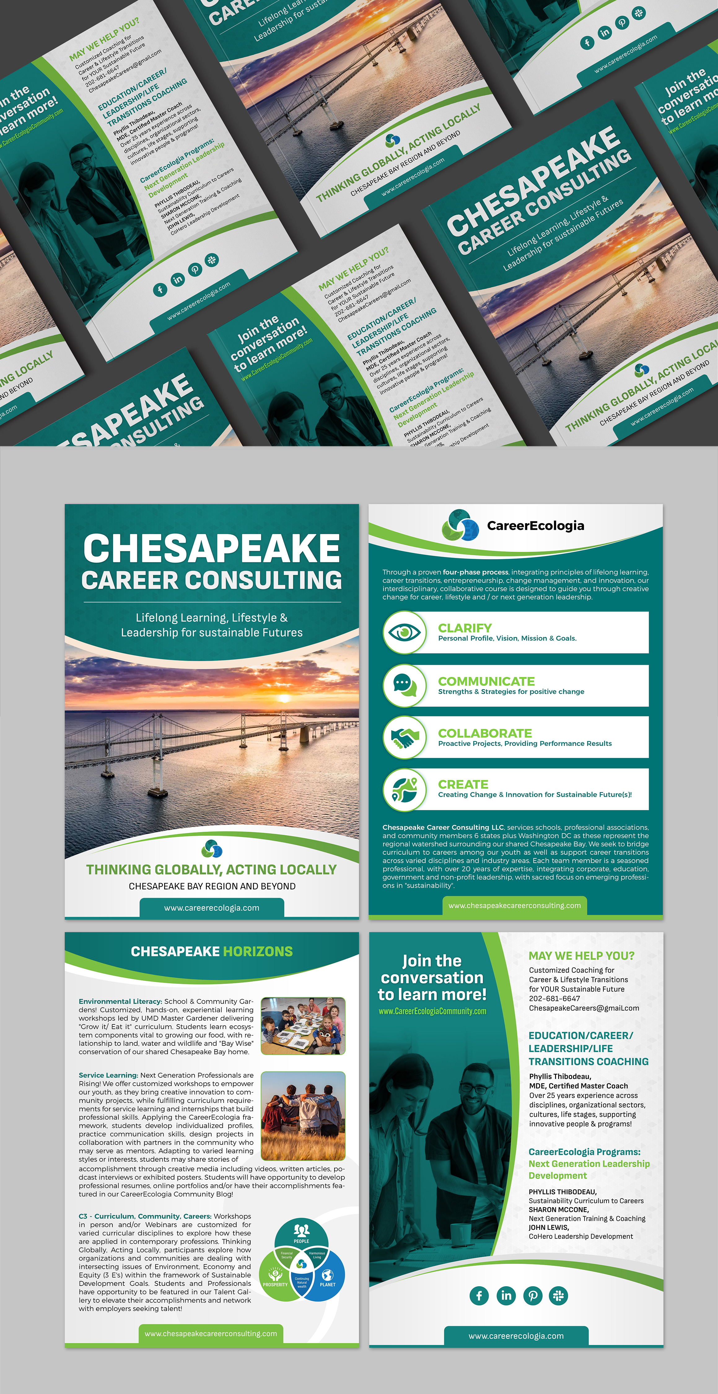 Graphic Design by SAI DESIGNS for Chesapeake Career Consulting, LLC  | Design #29904144