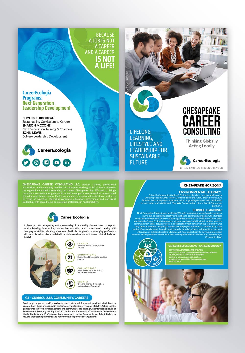 Graphic Design by DA. for Chesapeake Career Consulting, LLC  | Design #29878434