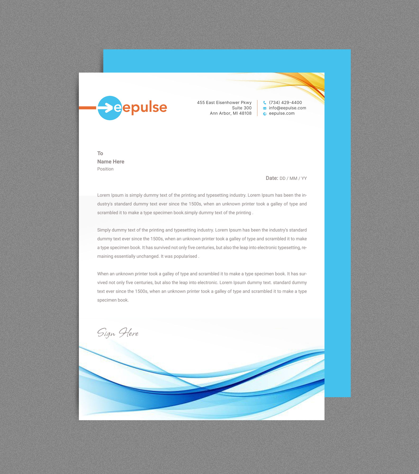 Design de Papeterie par Sun Moon Graphic Designer pour eePulse, Inc. | Design #29858070