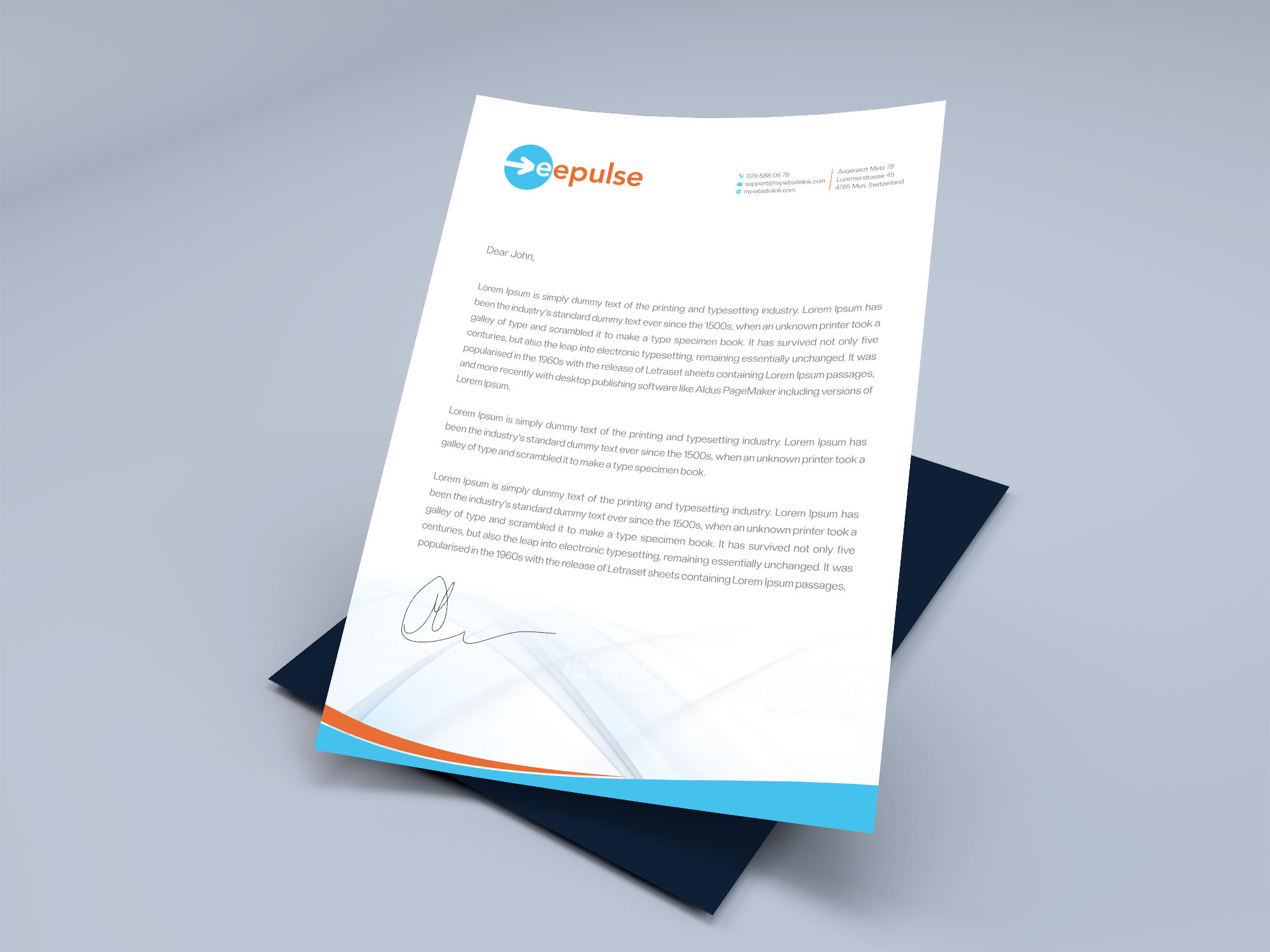 Schreibwaren-Design von Xpert für eePulse, Inc. | Design #29856132