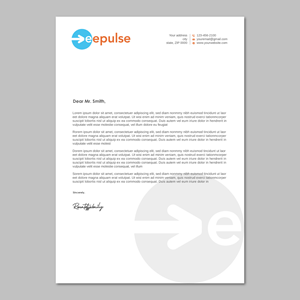 Stationery Design by Pictorial for eePulse, Inc. | Design #29857066