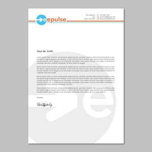 Design de Papeterie par LAXMI DESIGNHUB pour eePulse, Inc. | Design : #29857076