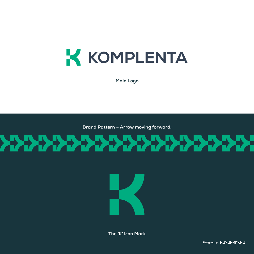 Logo Design by Numan Ghani Studio for KOMPLENTA | Design #29856758