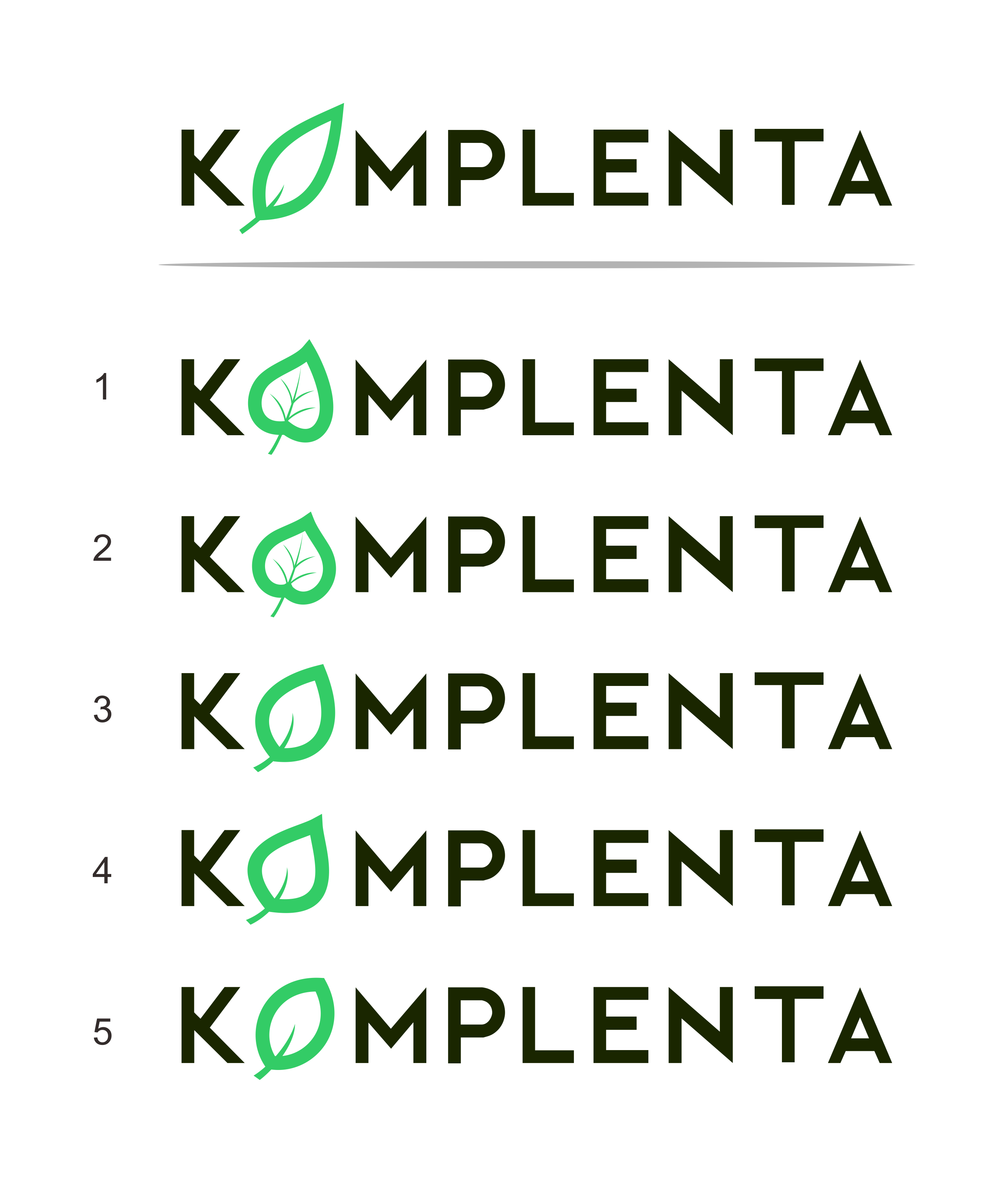 Diseño de Logo por BUNG para KOMPLENTA | Diseño #29907131