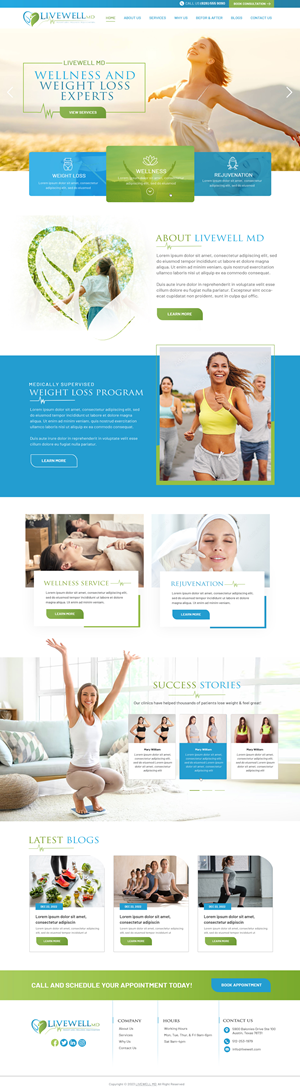 Diseño Web por Blue Sparrow para este proyecto | Diseño: #29877471