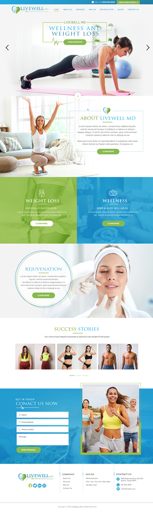 Web Design by Blue Sparrow for this project | Design: #29877663