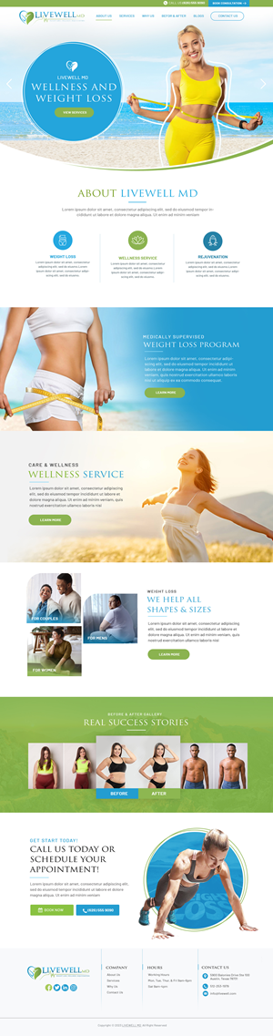 Diseño Web por Blue Sparrow para este proyecto | Diseño: #29878207