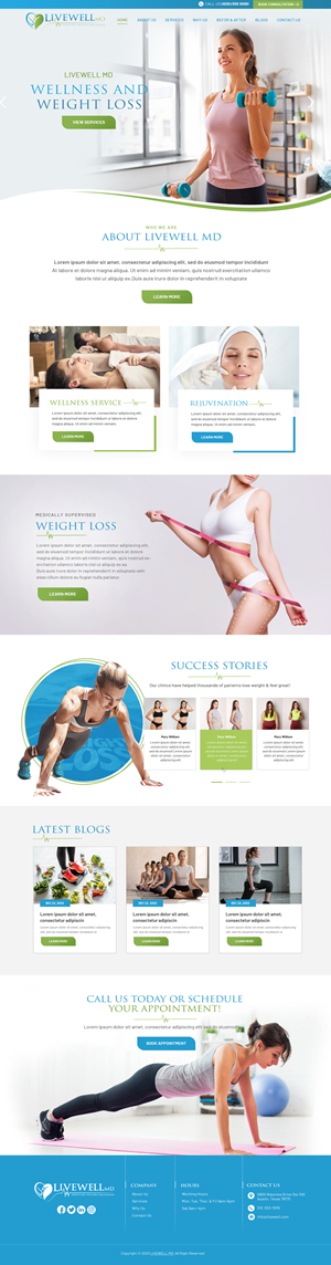 Web Design by Blue Sparrow for this project | Design: #29885207