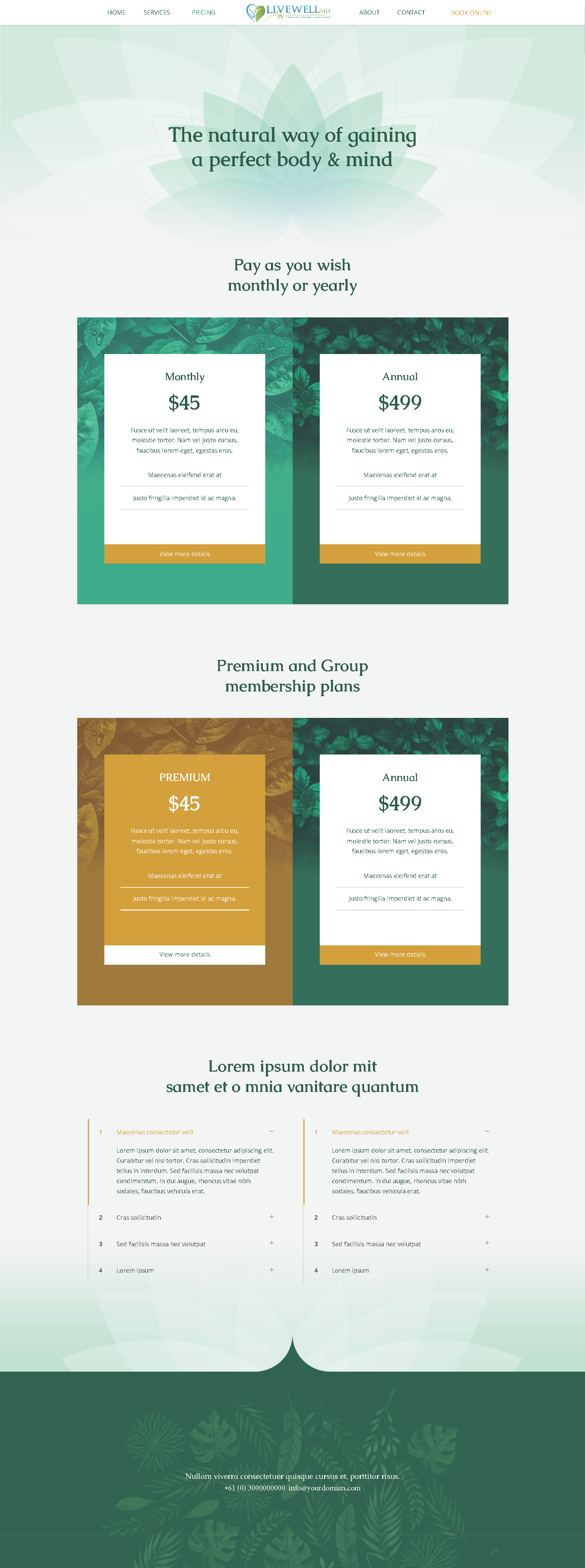 Web Design by Michael Oyugi for this project | Design #29877385