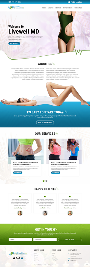 Diseño Web por pb para este proyecto | Diseño #29860523