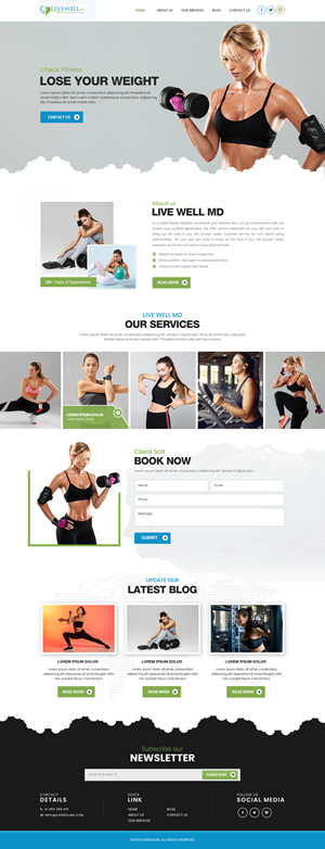 Web Design by Dream Logo Design for this project | Design: #29866219
