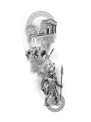 Tattoo Design by Zarina Tama