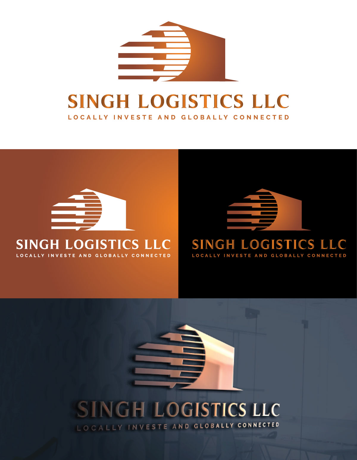 Logo-Design von Danial07 für Singh Logistics LLC | Design #29868946