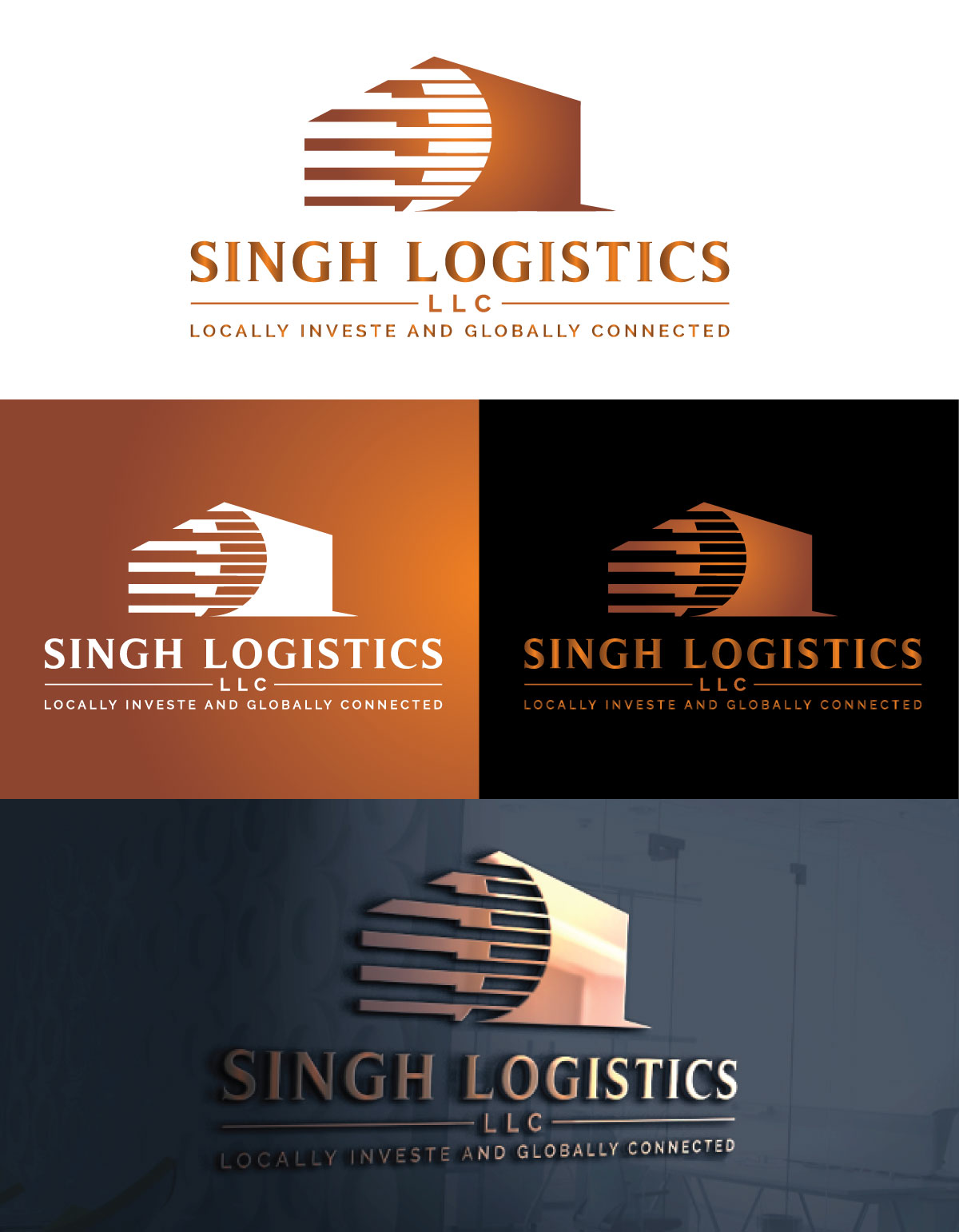 Logo-Design von Danial07 für Singh Logistics LLC | Design: #29868947