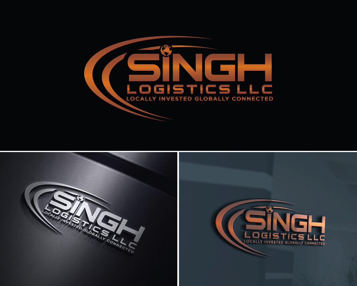Logo-Design von Atec für Singh Logistics LLC | Design #29870266