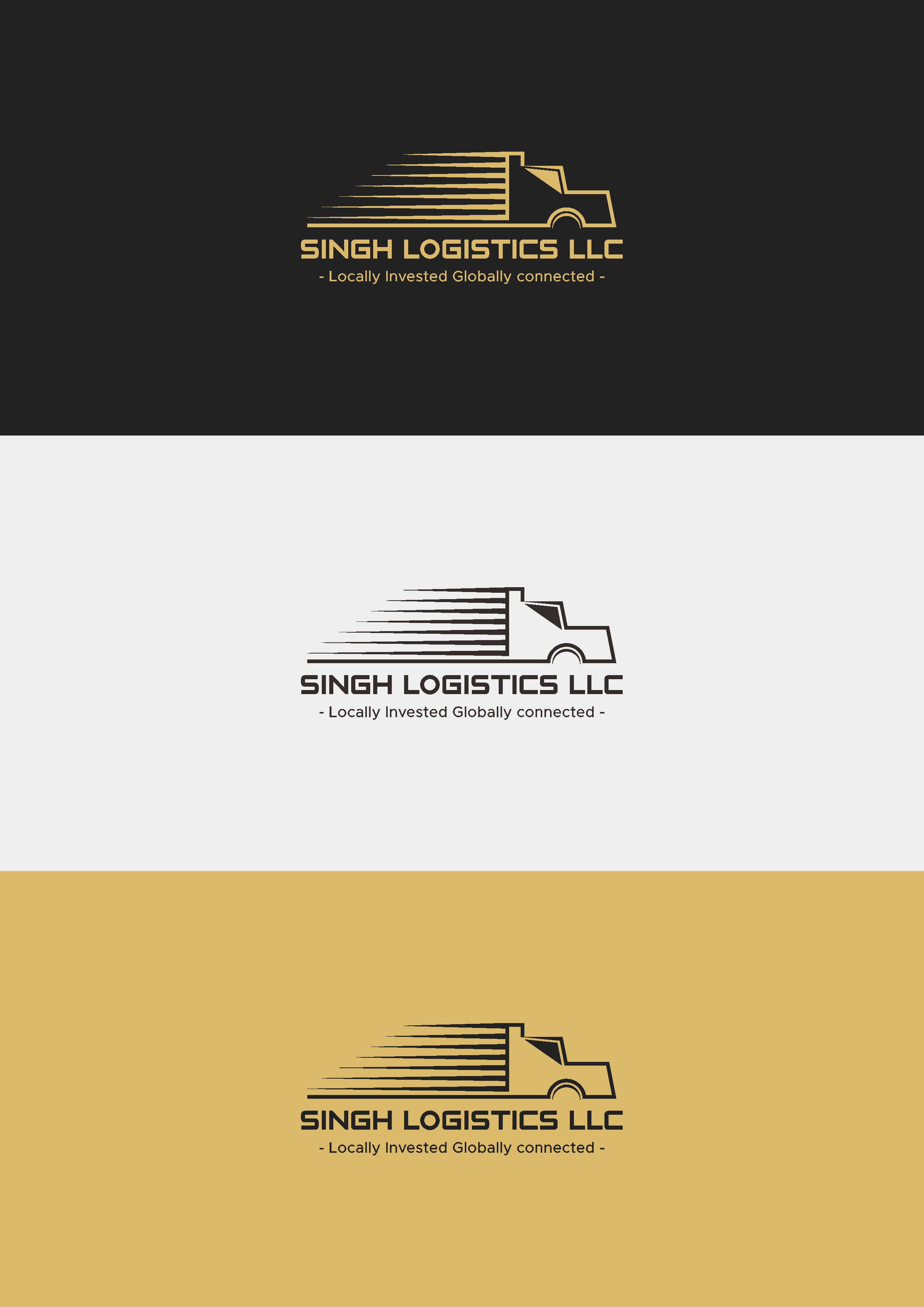 Logo-Design von Rahmadika für Singh Logistics LLC | Design #29891487