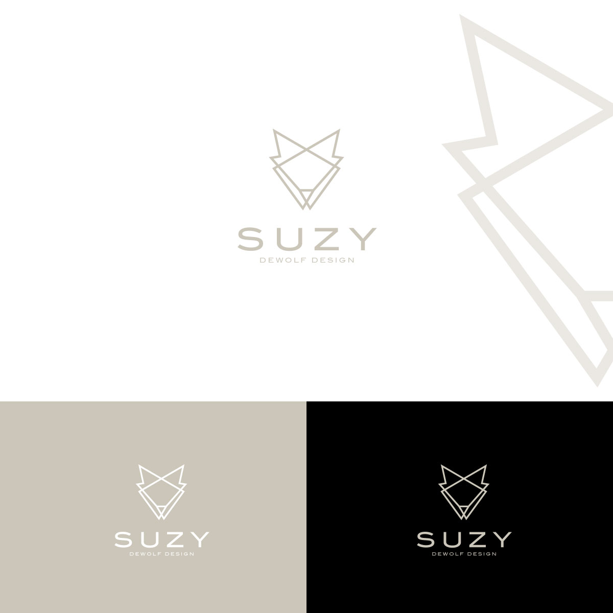 Logo Design by chris Ray for Suzy DeWolf Design | Design #29862704