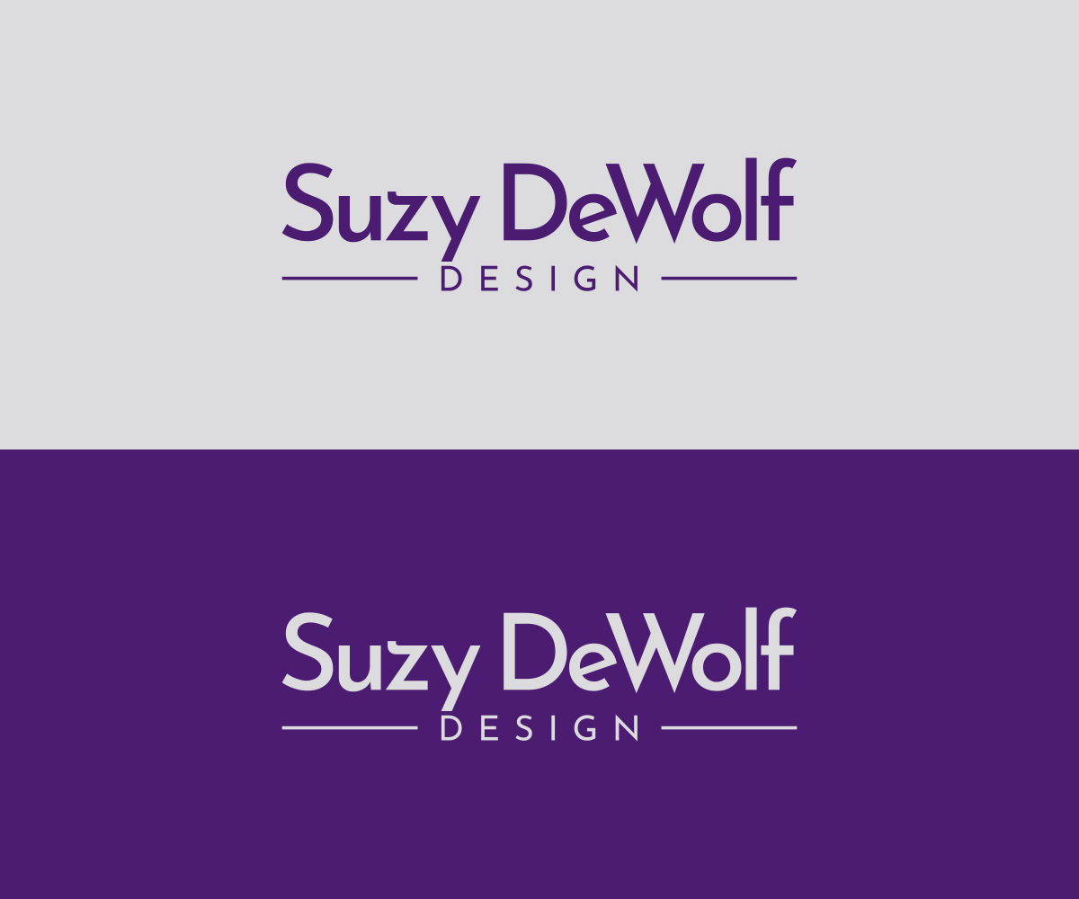 Logo Design by NancyTan for Suzy DeWolf Design | Design #29878412