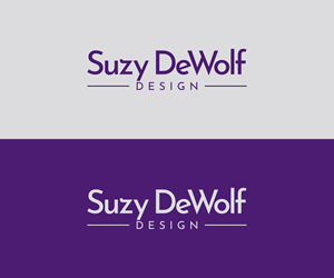 Logo Design by NancyTan for Suzy DeWolf Design | Design: #29878412