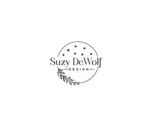 Logo Design by Gattuso Heating for Suzy DeWolf Design | Design #29887474