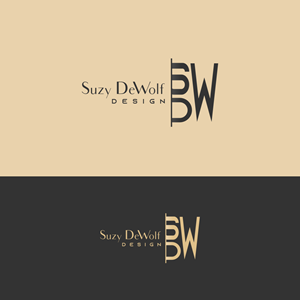 Logo Design by alitjuara for Suzy DeWolf Design | Design: #29898314